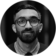 Profile shot of Mohamed Virji